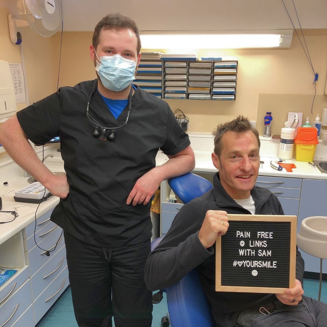 Links Dental Practice | Contact Us Pain free dentist Edinburgh